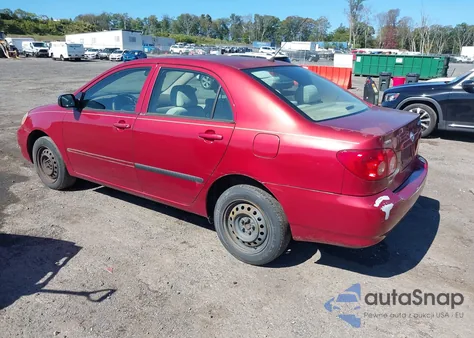 2007 Toyota Corolla Ce from USA, damaged, VIN 2T1BR32E77C833643
